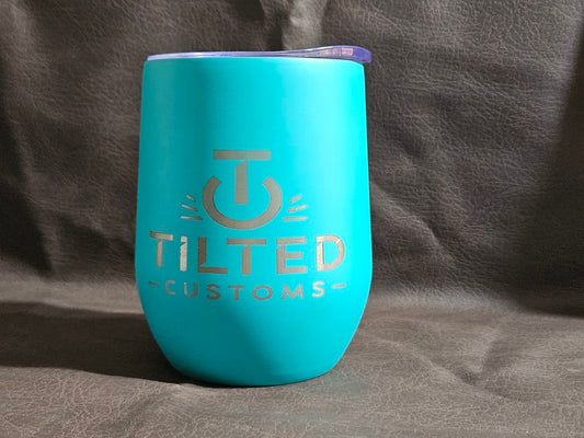 Wine Tumbler 12 oz Personalized